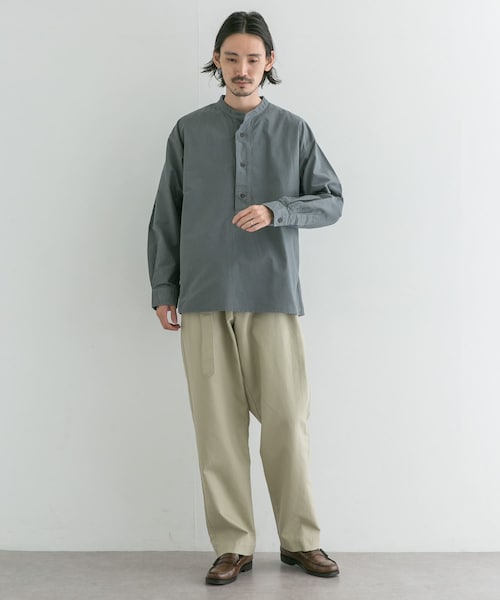 MHL.(エムエイチエル)の「MHL. SOFT HOPSACK(その他・メンズ・025 PETE/022 M.GREY・M/L)」の4枚目の写真