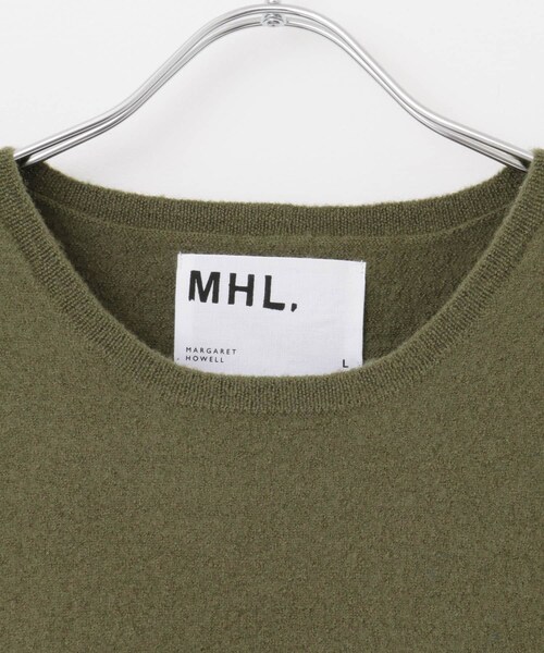 MHL.(エムエイチエル)の「MHL. FELTED DRY WOOL(その他・メンズ・010 BLACK/180 KHAKI・L)」の12枚目の写真