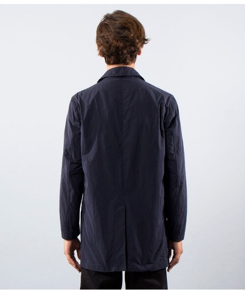 LE JUN（ルジュン）の「割繊メモリーステンコート（コート・メンズ・ベージュ/ネイビー・S/M/L）」の5枚目の写真