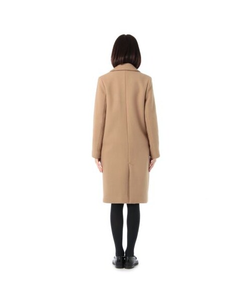 GINGER ALE(ジンジャーエール)の「チェスターコート(チェスターコート・レディース・ベージュ系/ブラック・S/M)」の5枚目の写真