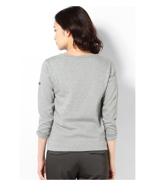 SAINT JAMES(セントジェームス)の「saint james OUESSANT無地プルオーバー(カットソー・Tシャツ・レディース・ブラック/グレー/ナチュラル/ブラウン・36/38)」の7枚目の写真