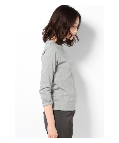 SAINT JAMES(セントジェームス)の「saint james OUESSANT無地プルオーバー(カットソー・Tシャツ・レディース・ブラック/グレー/ナチュラル/ブラウン・36/38)」の6枚目の写真