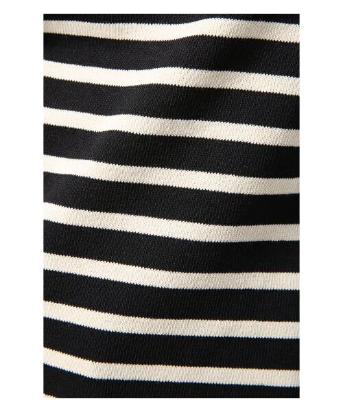 SAINT JAMES（セントジェームス）の「saint james OUESSANTボーダープルオーバー（カットソー・Ｔシャツ・レディース・ブラック/ネイビー/レッド/ナチュラル/ブラウン/レッド A・36/38）」の13枚目の写真