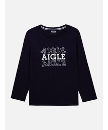 オーガニックコットン ロゴ 長袖Ｔシャツ