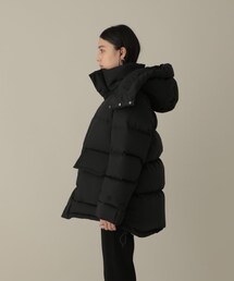 オーバーダウナーショートダウンブルゾンを使った人気ファッション