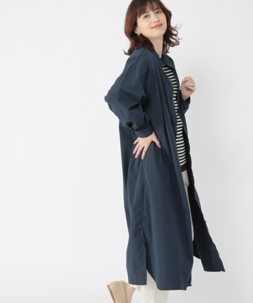 studio CLIP（スタディオクリップ）の「シワになりにくいワンピース（ワンピース/ドレス・ブラウン/カーキ/ネイビー・F）」の3枚目の写真