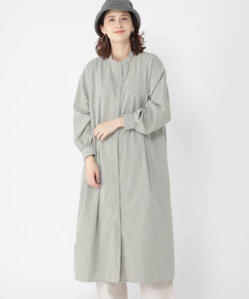 studio CLIP（スタディオクリップ）の「シワになりにくいワンピース（ワンピース/ドレス・ブラウン/カーキ/ネイビー・F）」の2枚目の写真