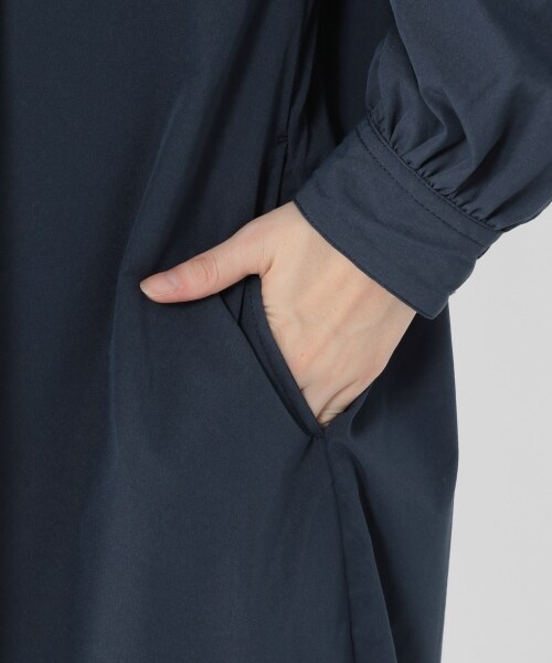 studio CLIP（スタディオクリップ）の「シワになりにくいワンピース（ワンピース/ドレス・ブラウン/カーキ/ネイビー・F）」の13枚目の写真