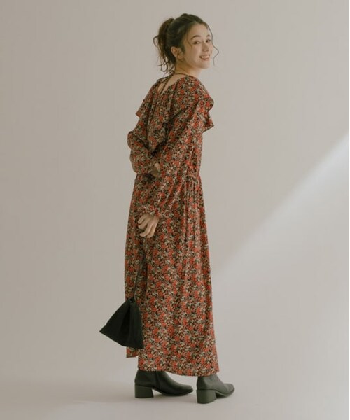 yo biotop シルクジャージーカラーワンピース 楽天市場】【中古】yo biotop Silk jersey collar dress シルク