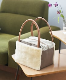 russet | CUBE【エコファー】(CE-139)(ボストンバッグ)