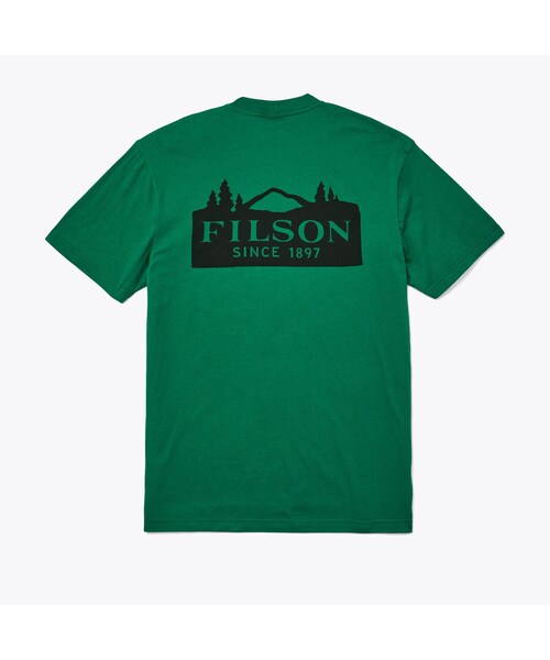 FILSON（フィルソン）の「S/S Ranger Graphic T－Shirt - Verdant Green / Mountain（その他・メンズ・other・M/L/S）」の2枚目の写真