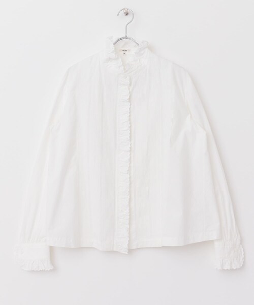 Scye(サイ)の「Scye Slub Cotton Poplin Blouse(その他・レディース・オフシロ・38)」の10枚目の写真