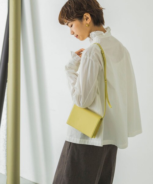 Scye(サイ)の「Scye Slub Cotton Poplin Blouse(その他・レディース・オフシロ・38)」の6枚目の写真