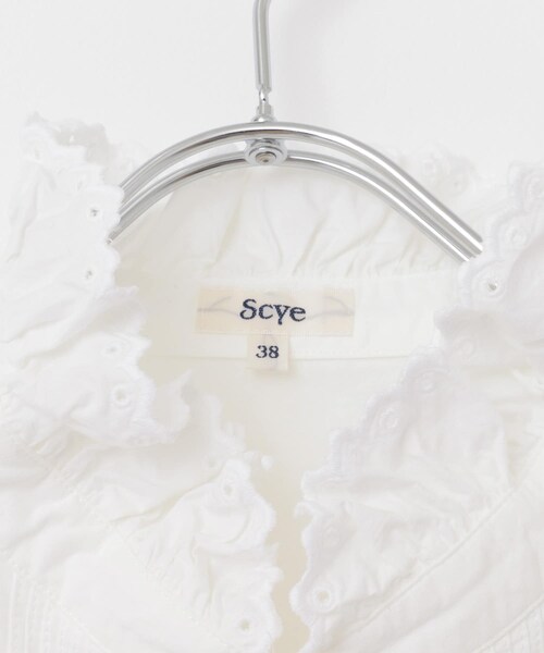 Scye(サイ)の「Scye Slub Cotton Poplin Blouse(その他・レディース・オフシロ・38)」の11枚目の写真