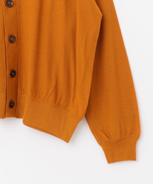 UNFIL(アンフィル)の「unfil superfinemerino cardigan(その他・レディース・offwhite/darkorange/lightgreen・1)」の9枚目の写真