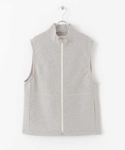 unify（ユニファイ）の「UNIFY Wool pile Vest（その他・レディース・TAUPE/DARKNAVY・one）」の3枚目の写真