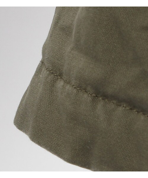 laboratory work（ラボラトリーワーク）の「ボアライナー付きモッズコート（ジャケット/アウター・レディース・ピンクベージュ/カーキ/ダークネイビー・S/M）」の9枚目の写真