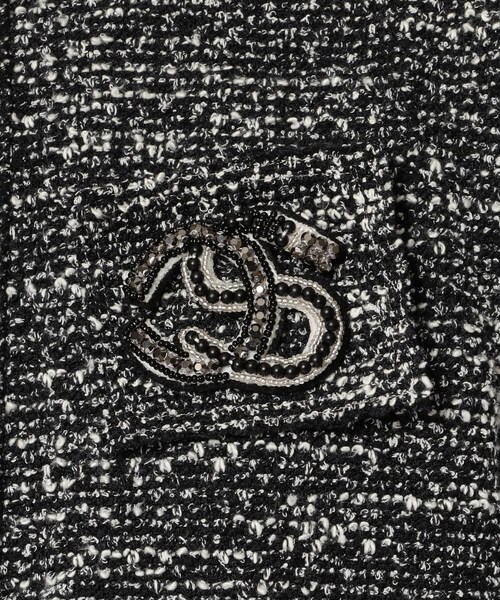 FranCisT_MOR.K.S.（フランシストモークス）の「FranCisT_MOR.K.S./フランシスト モークス/CS TWEED HOODIE JACKET（ジャケット/アウター・メンズ・BLACK・2/3/4）」の9枚目の写真