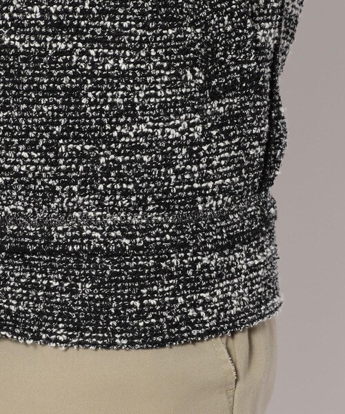 FranCisT_MOR.K.S.（フランシストモークス）の「FranCisT_MOR.K.S./フランシスト モークス/CS TWEED HOODIE JACKET（ジャケット/アウター・メンズ・BLACK・2/3/4）」の8枚目の写真