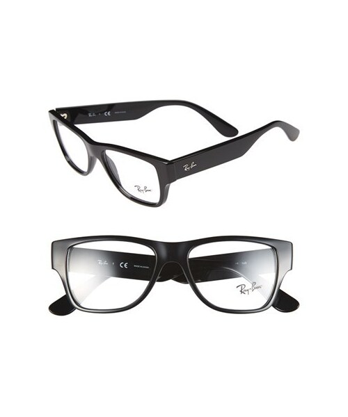 Ray-Ban（レイバン）の「Ray-Ban 53mm Optical Frames（メガネ・レディース・Dark Brown/Violet/Black）」の2枚目の写真