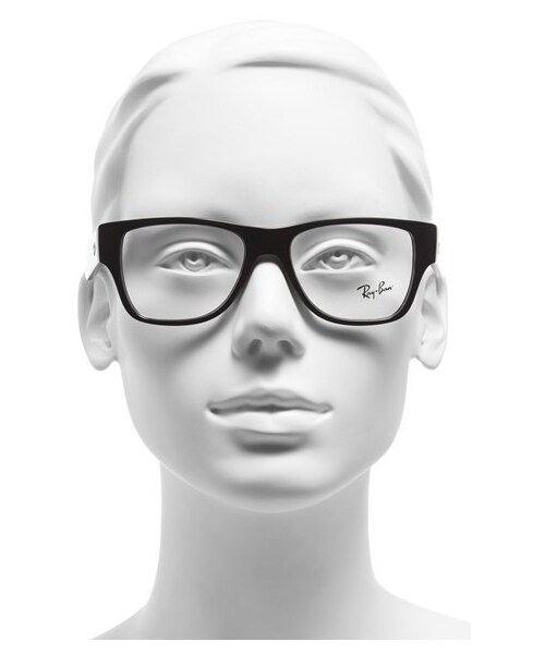 Ray-Ban（レイバン）の「Ray-Ban 53mm Optical Frames（メガネ・レディース・Dark Brown/Violet/Black）」の3枚目の写真