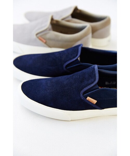VANS（バンズ）の「Vans California Classic Knit Suede Slip-On Sneaker（その他シューズ・メンズ・NEUTRAL/NAVY・12/7/8/8.5/9/9.5/10/10.5/11/11.5/13）」の7枚目の写真