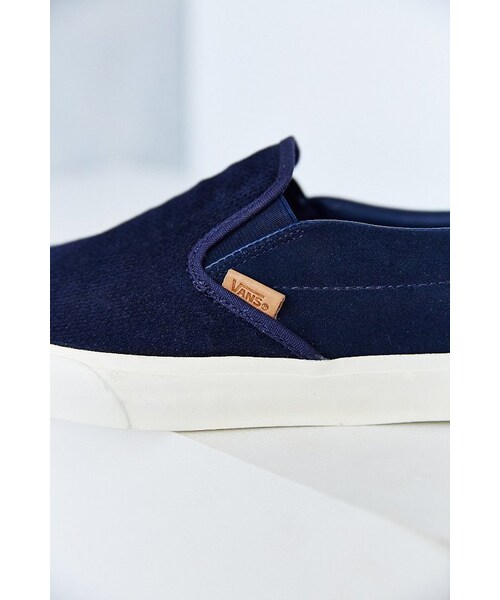 VANS（バンズ）の「Vans California Classic Knit Suede Slip-On Sneaker（その他シューズ・メンズ・NEUTRAL/NAVY・12/7/8/8.5/9/9.5/10/10.5/11/11.5/13）」の6枚目の写真