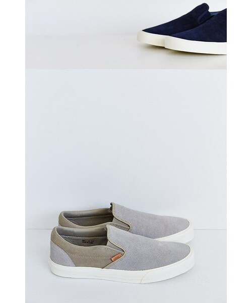 VANS（バンズ）の「Vans California Classic Knit Suede Slip-On Sneaker（その他シューズ・メンズ・NEUTRAL/NAVY・12/7/8/8.5/9/9.5/10/10.5/11/11.5/13）」の11枚目の写真
