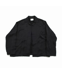 ATHA | ATHA アタ サテンシャツジャケット ユニセックス SATIN BUTTONLESS SHIRTS JACKET(シャツ/ブラウス)
