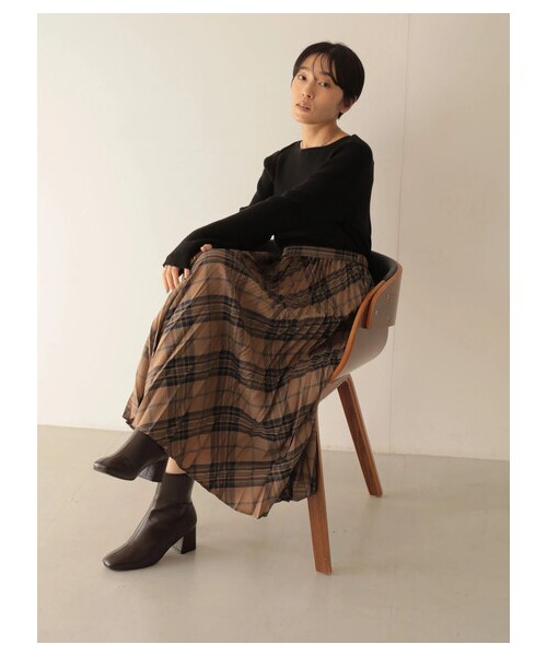 AMERICAN HOLIC（アメリカンホリック）の「≪USED≫ボートネックリブ違いニットプルオーバー（トップス・アイボリー/ブラック・M/L）」の20枚目の写真