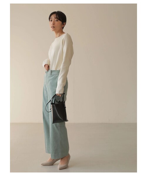 AMERICAN HOLIC（アメリカンホリック）の「≪USED≫ボートネックリブ違いニットプルオーバー（トップス・アイボリー/ブラック・M/L）」の12枚目の写真