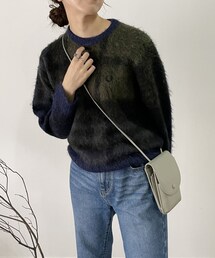 CAPRICIEUX LE'MAGE | 〈WEB限定〉【FRED PERRY/フレッドペリー】 チェックニット(ニット/セーター)