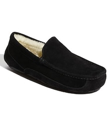 UGG | UGG® Australia 'Ascot' Suede Slipper (Men)(レッグウェア)