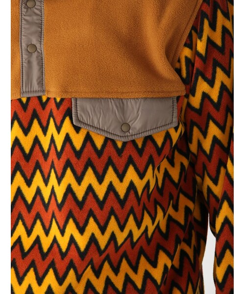 MANASTASH（マナスタッシュ）の「MANASTASH/マナスタッシュ ZIG ZAG FLEECE (617)（ジャケット/アウター・メンズ・ORANGE/ROYAL・M/L）」の15枚目の写真