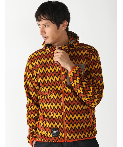 MANASTASH（マナスタッシュ）の「MANASTASH/マナスタッシュZIG ZAG FLEECE PARKA (617)（ジャケット/アウター・メンズ・D/PINK/ORANGE/ROYAL・M/L/XL）」の19枚目の写真