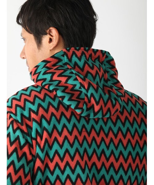 MANASTASH（マナスタッシュ）の「MANASTASH/マナスタッシュZIG ZAG FLEECE PARKA (617)（ジャケット/アウター・メンズ・D/PINK/ORANGE/ROYAL・M/L/XL）」の17枚目の写真