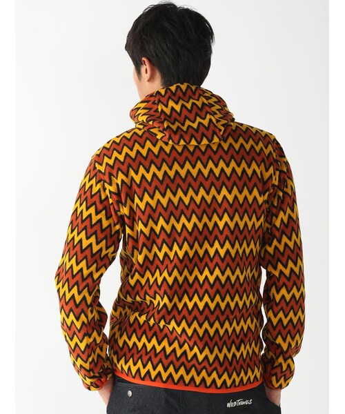 MANASTASH（マナスタッシュ）の「MANASTASH/マナスタッシュZIG ZAG FLEECE PARKA (617)（ジャケット/アウター・メンズ・D/PINK/ORANGE/ROYAL・M/L/XL）」の22枚目の写真