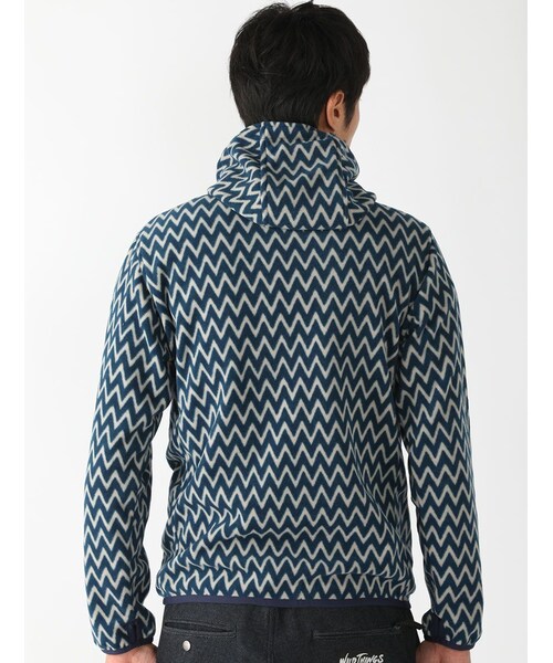 MANASTASH（マナスタッシュ）の「MANASTASH/マナスタッシュZIG ZAG FLEECE PARKA (617)（ジャケット/アウター・メンズ・D/PINK/ORANGE/ROYAL・M/L/XL）」の5枚目の写真