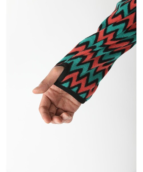 MANASTASH（マナスタッシュ）の「MANASTASH/マナスタッシュZIG ZAG FLEECE PARKA (617)（ジャケット/アウター・メンズ・D/PINK/ORANGE/ROYAL・M/L/XL）」の18枚目の写真