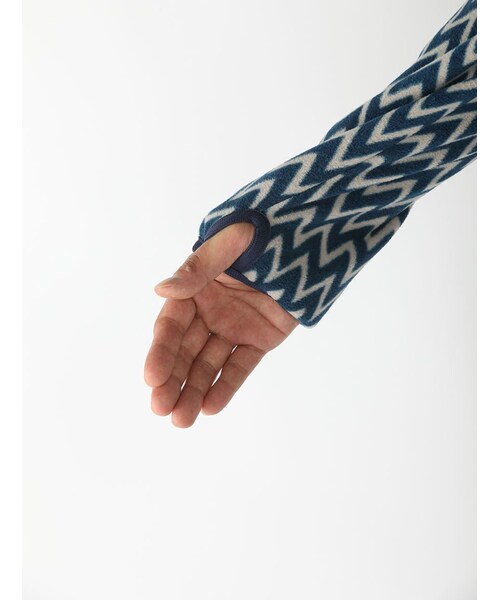 MANASTASH（マナスタッシュ）の「MANASTASH/マナスタッシュZIG ZAG FLEECE PARKA (617)（ジャケット/アウター・メンズ・D/PINK/ORANGE/ROYAL・M/L/XL）」の10枚目の写真