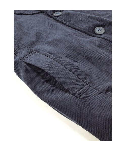 w closet(ダブルクローゼット)の「16Wコーデュロイチェスターコート(トップス・レディース・ベージュ/オリーブグレー/ネイビー・FREE)」の8枚目の写真