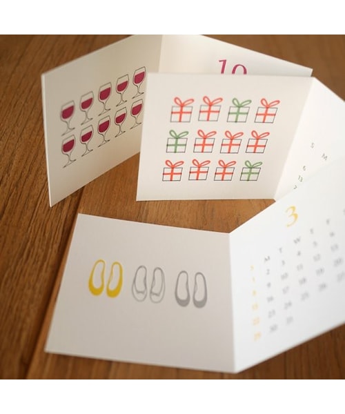 Madu（マディ）の「レタープレスカレンダー 2015（）」 - WEAR