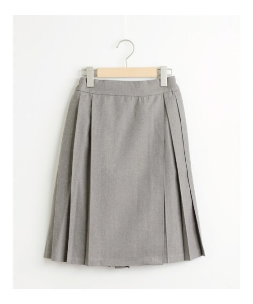 MAJESTIC LEGON(マジェスティックレゴン)の「○ラップ風プリーツスカート(パンツ・レディース・ブラック柄/レッド柄/ネイビー/グレー・Free)」の1枚目の写真