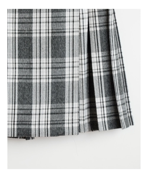 MAJESTIC LEGON(マジェスティックレゴン)の「○ラップ風プリーツスカート(パンツ・レディース・ブラック柄/レッド柄/ネイビー/グレー・Free)」の5枚目の写真