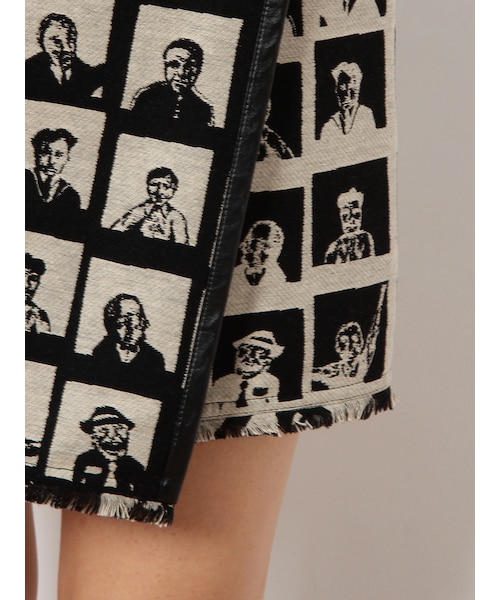 io(イオ)の「ioSAMUEL スカート(その他・レディース・099 ブラック・2)」の4枚目の写真