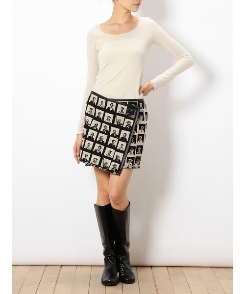 io(イオ)の「ioSAMUEL スカート(その他・レディース・099 ブラック・2)」の7枚目の写真