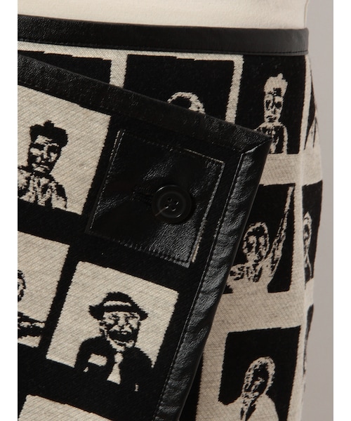 io(イオ)の「ioSAMUEL スカート(その他・レディース・099 ブラック・2)」の5枚目の写真