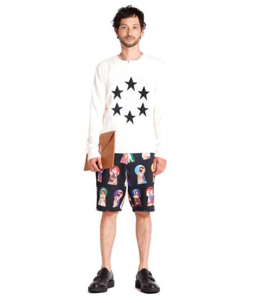 glamb（グラム）の「Round star knit（トップス・メンズ・White/Black/Red・Size1/Size2/Size3/Size4）」の7枚目の写真