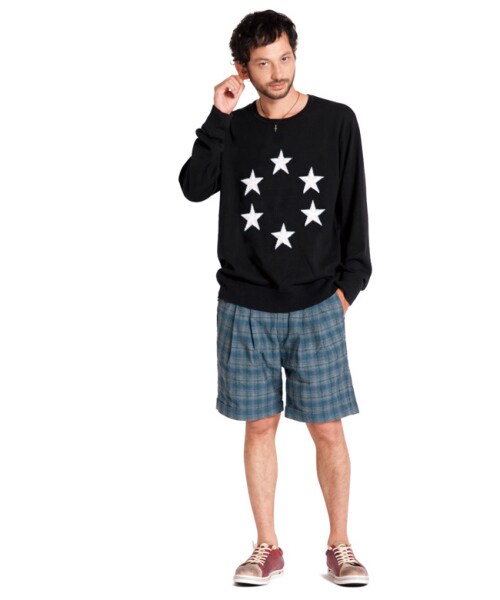 glamb（グラム）の「Round star knit（トップス・メンズ・White/Black/Red・Size1/Size2/Size3/Size4）」の8枚目の写真