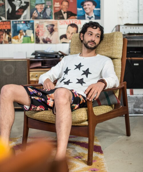 glamb（グラム）の「Round star knit（トップス・メンズ・White/Black/Red・Size1/Size2/Size3/Size4）」の6枚目の写真